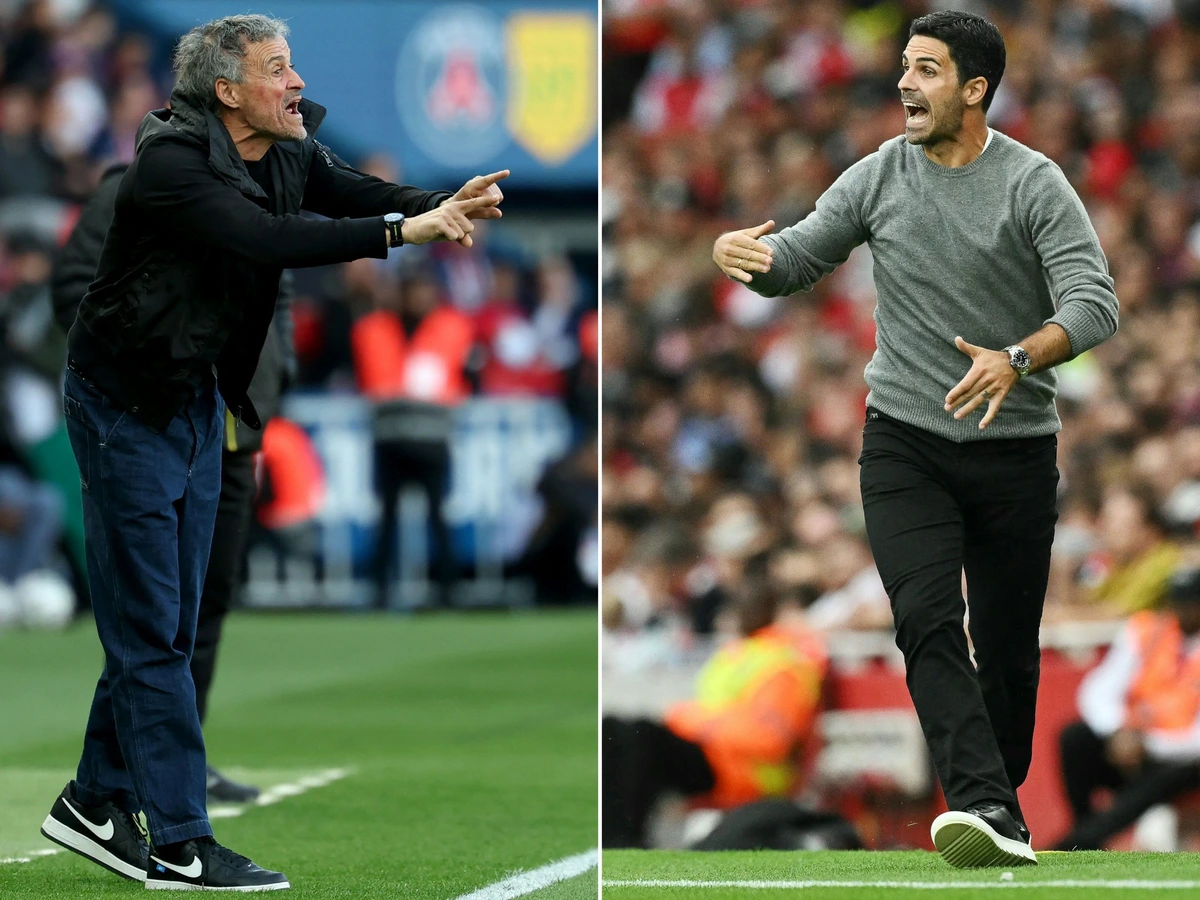 Luis Enrique y Arteta, la historia para PSG y Arsenal se escribe en Budapest: "El trabajo está hecho"