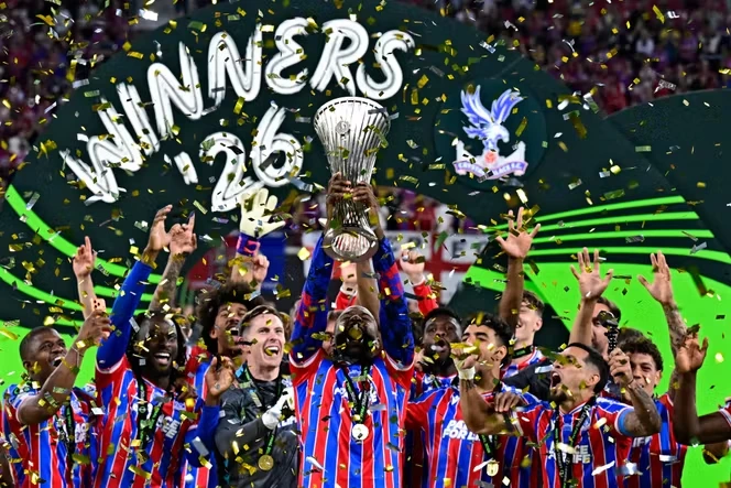 Le club londonien de Crystal Palace remporte la Ligue Conférence grâce à un but du Français Jean-Philippe Mateta