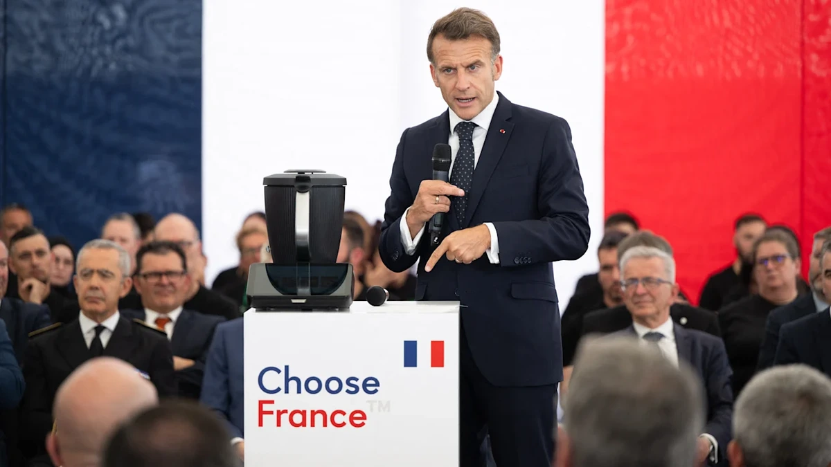 Deutsches Kultgerät für Präsidenten: Macron kocht jetzt mit Thermomix