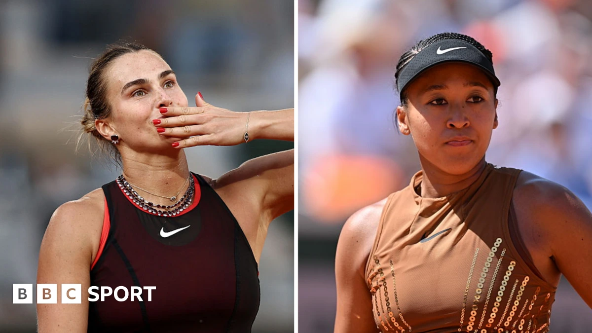 Sabalenka v Osaka in French Open night session