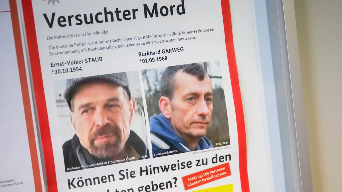 Großeinsatz in Hamburg: Flüchtiger RAF-Terrorist angeblich gesichtet