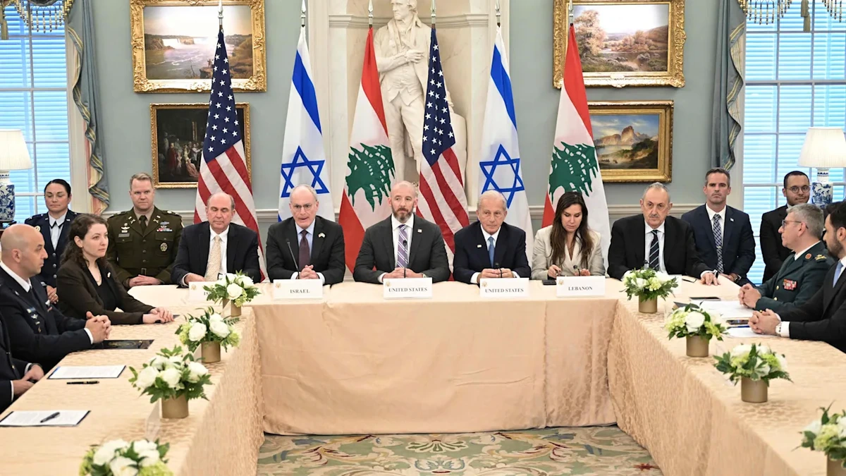 Gipfel in Washington: Israel und Libanon einigen sich auf Waffenruhe