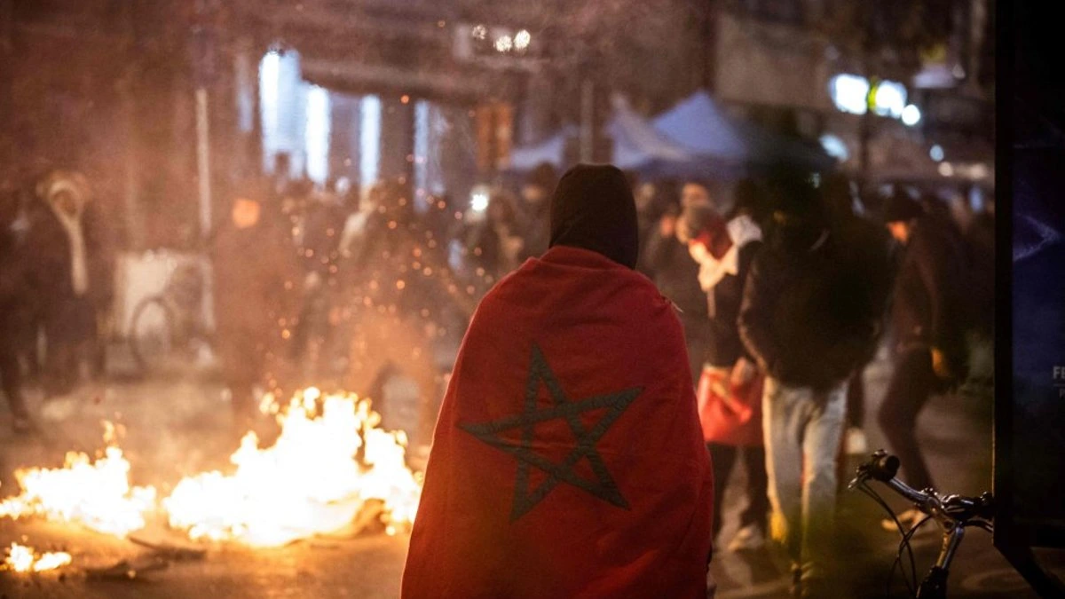 Сотни марокканцев устроили беспорядки в Нидерландах после победы сборной на ЧМ