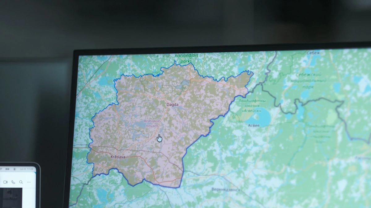В Краславском и Лудзенском краях объявлено оранжевое предупреждение; возможная угроза воздушному пространству также в Резекненском и Балвском краях