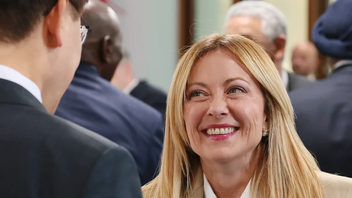 G7-Gipfel in Evian: Italiens Giorgia Meloni hat mit dem Rauchen aufgehört