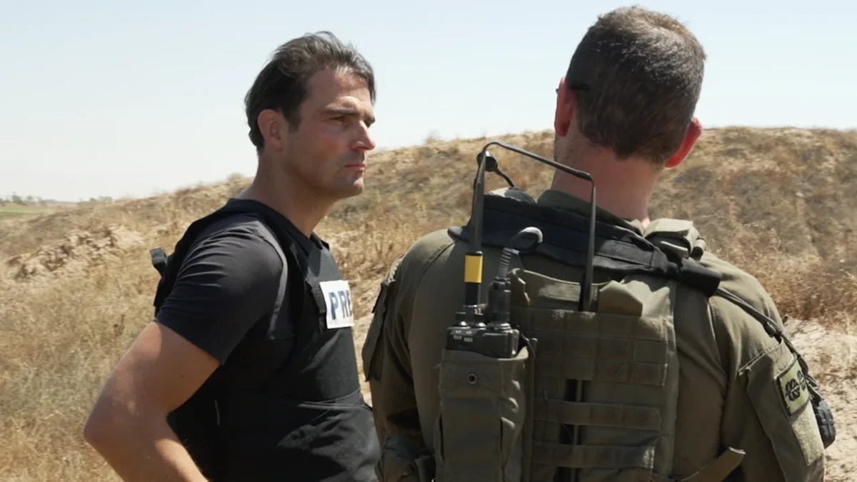 Global Reporter Jan-Philipp Burgard berichtet aus Gaza: Immer wieder Maschinengewehrfeuer, trotz Waffenruhe
