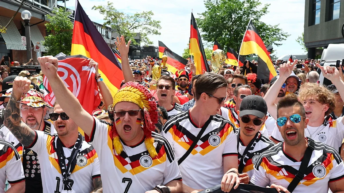 WM-Party!: Deutschland-Fans erobern Toronto