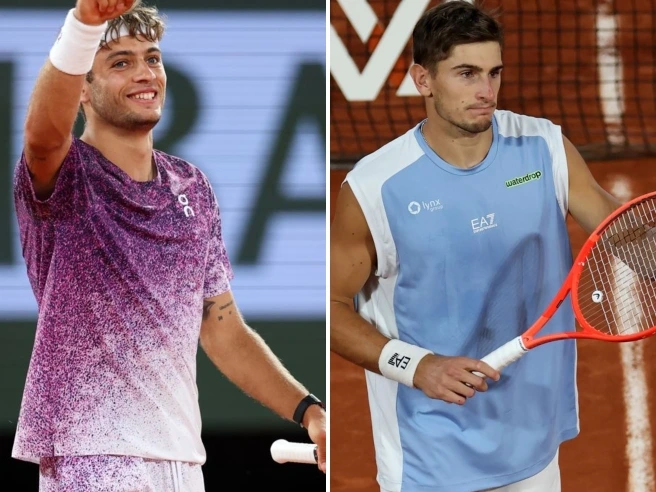 Roland Garros, la semifinale Cobolli-Arnaldi sarà trasmessa in chiaro sul Nove