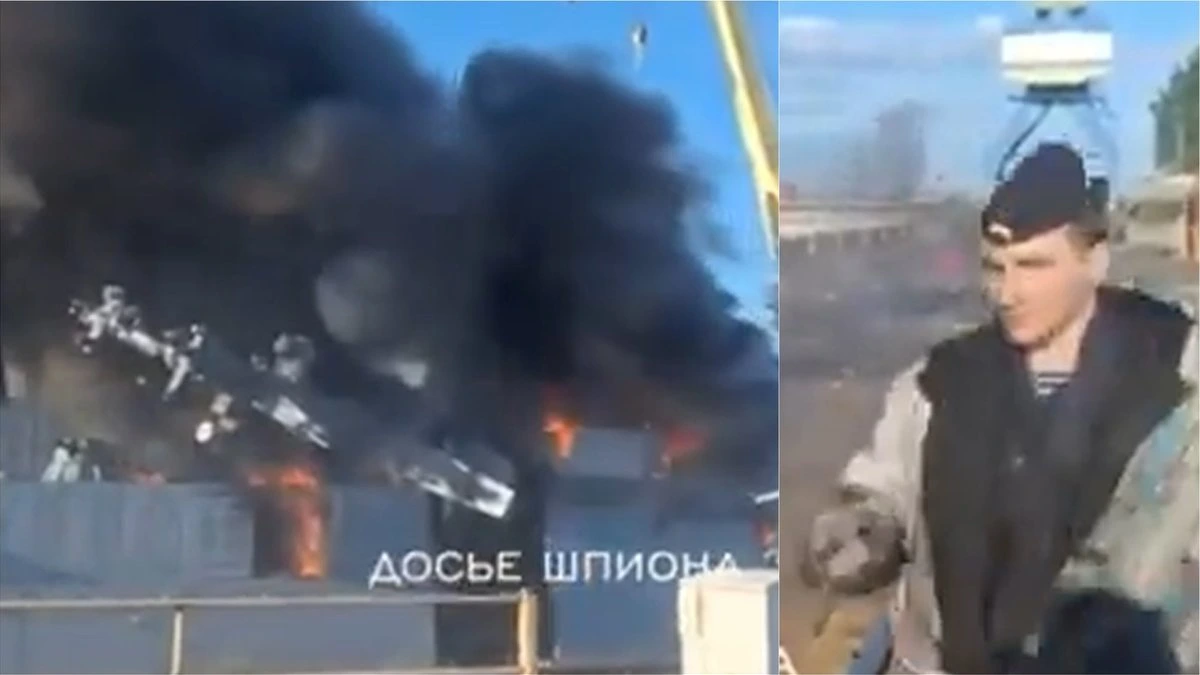 Украинские дроны сильно повредили корвет ВМФ РФ в Кронштадте