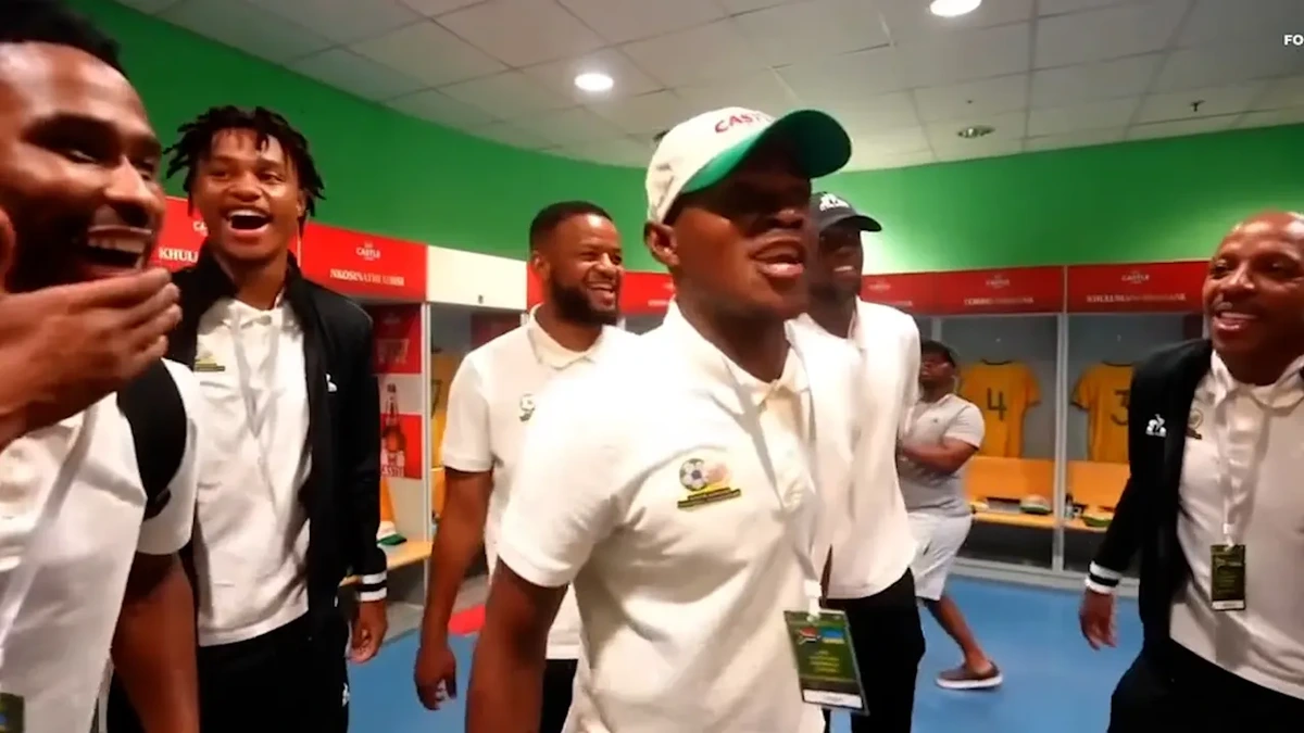 Bei der „Bafana, Bafana": Dieser Kabinen-Song macht jetzt schon WM-Laune