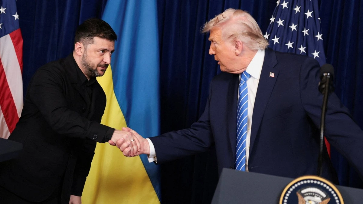 Нападение РФ на Украину: Зеленский и Трамп встретятся на следующей неделе — СМИ