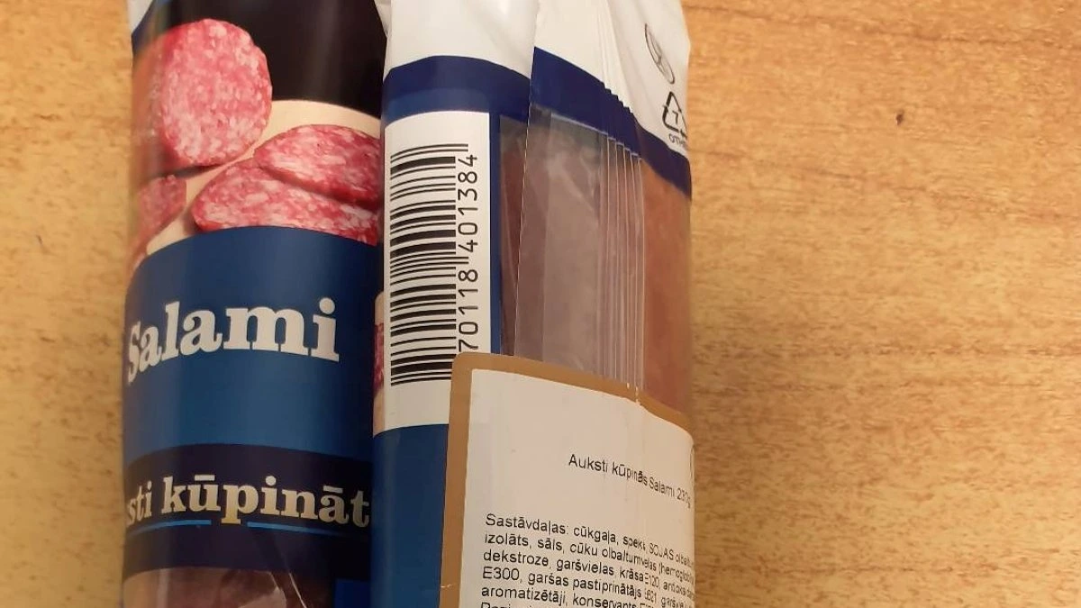 PVD обнаружила кишечную палочку E. coli в колбасе, произведенной литовской компанией Biovela