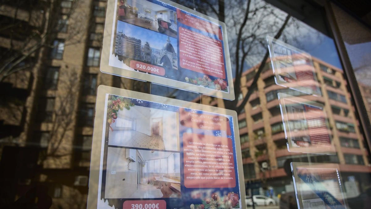 La compraventa de vivienda cae un 7,3% en su quinto mes seguido a la baja