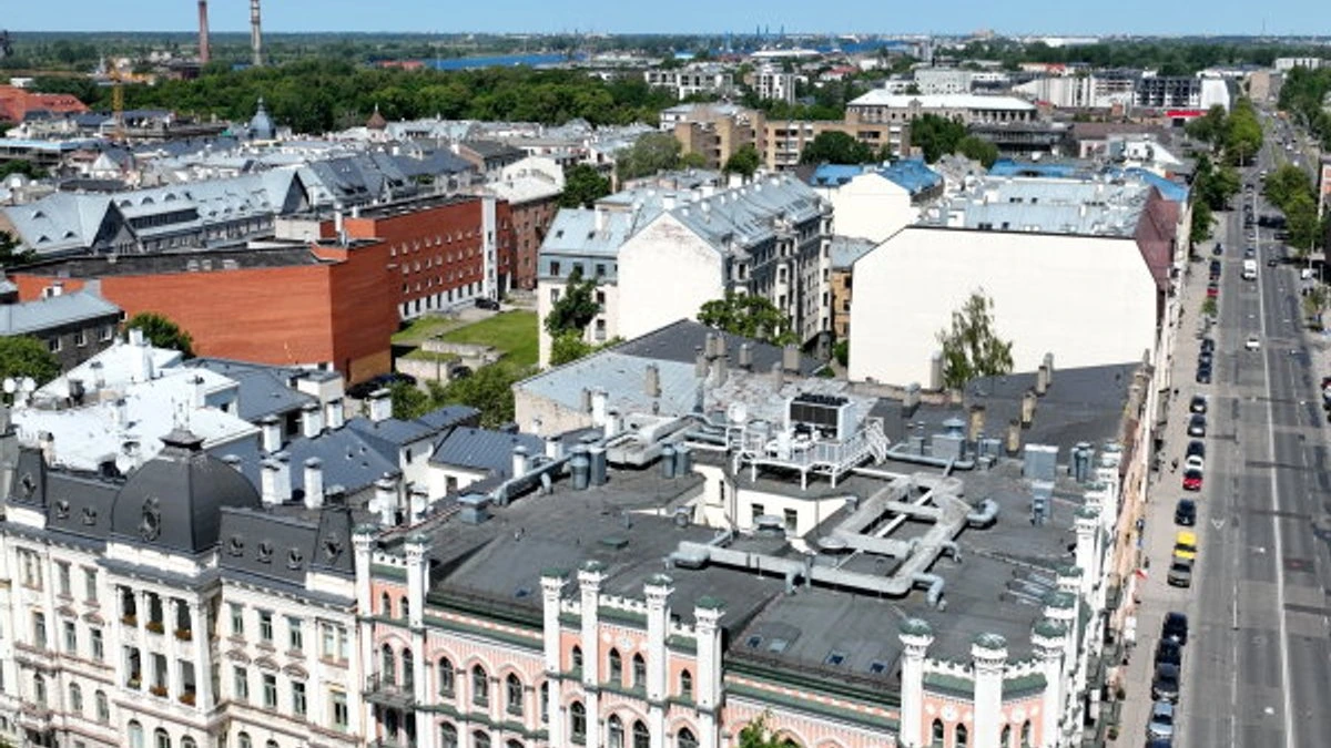 В центре Риги за 3,5 миллиона евро планируют создать зеленые коридоры
