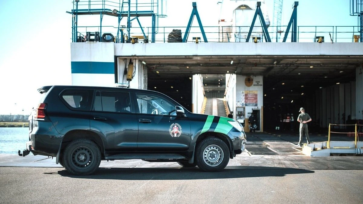 В Клайпедском порту пограничники задержали пятерых нелегалов: они пробрались в Литву из Латвии