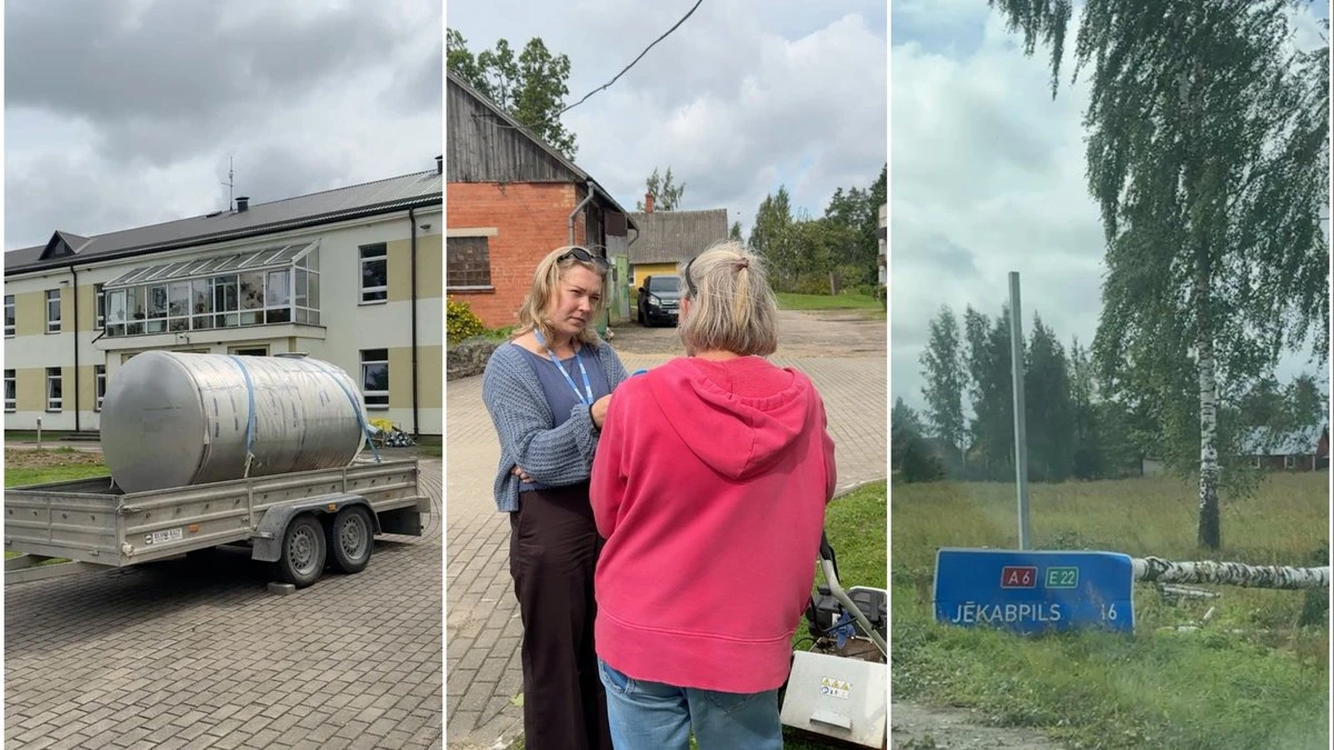 Операция с фонариком, сухой туалет и ноль связи. Репортаж из "отключенного" бурей Екабпилсского края