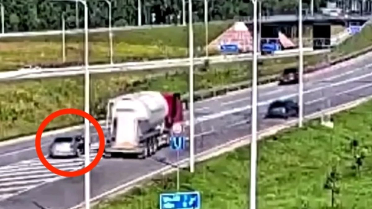 ВИДЕО. Опасные маневры на Кекавской объездной дороге: водитель BMW попался на агрессивной езде