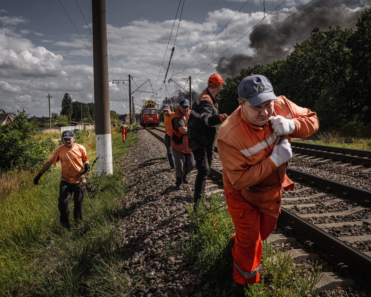 Russia targets Ukraine’s rail network as war enters deadly new phase