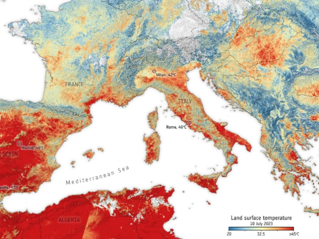 L’incognita climatica pesa sempre di più ma facciamo finta di non saperlo: l’anticiclone africano che batte quello delle Azzorre