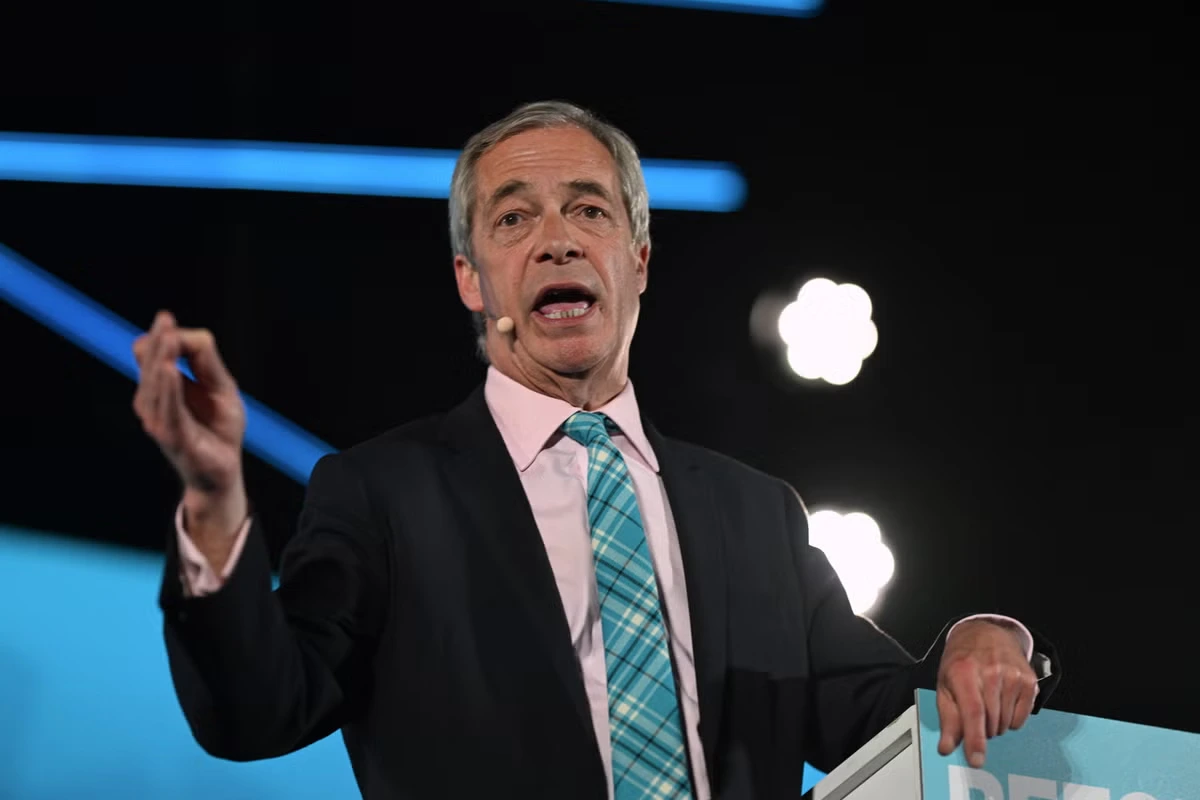 Farage’s Reform crashes to third place in polls as Tories regain ground