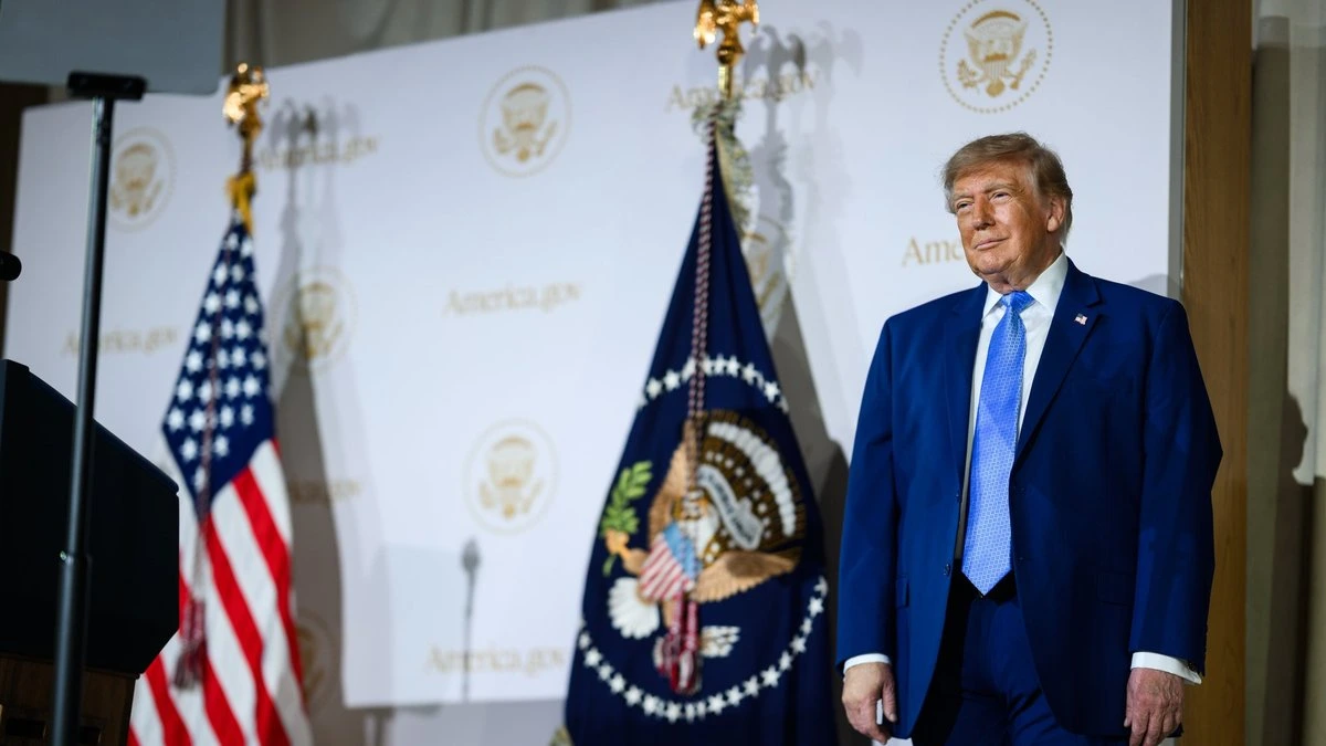 Трамп предложил переименовать Атлантику в свою честь