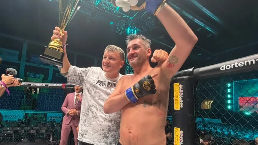 Martin Fenin gewinnt MMA-Debüt: „Ich will zurück in den Fußball“
