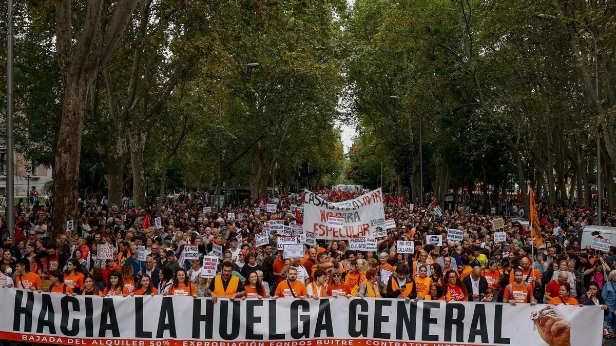 Por qué es legal una huelga general por la vivienda: estos son los precedentes