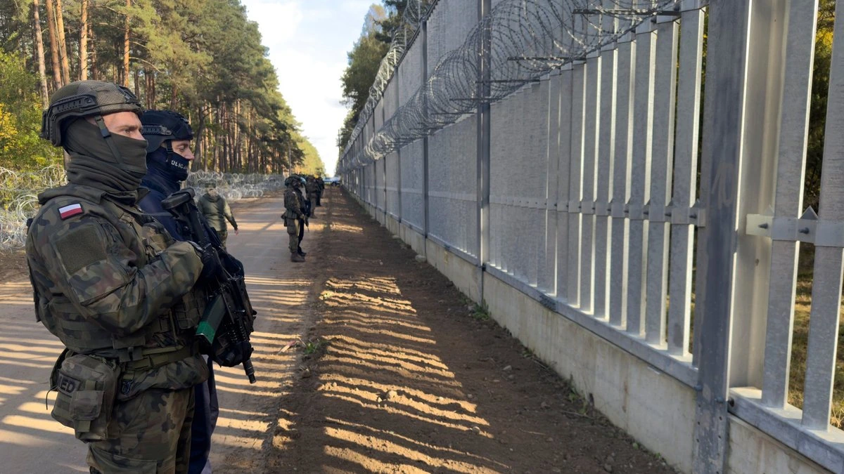 Польские пограничники помогут Латвии на латвийско-белорусской границе