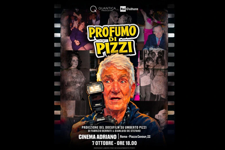 A Roma proiezione speciale di Profumo di Pizzi, per ricordare il celebre fotografo