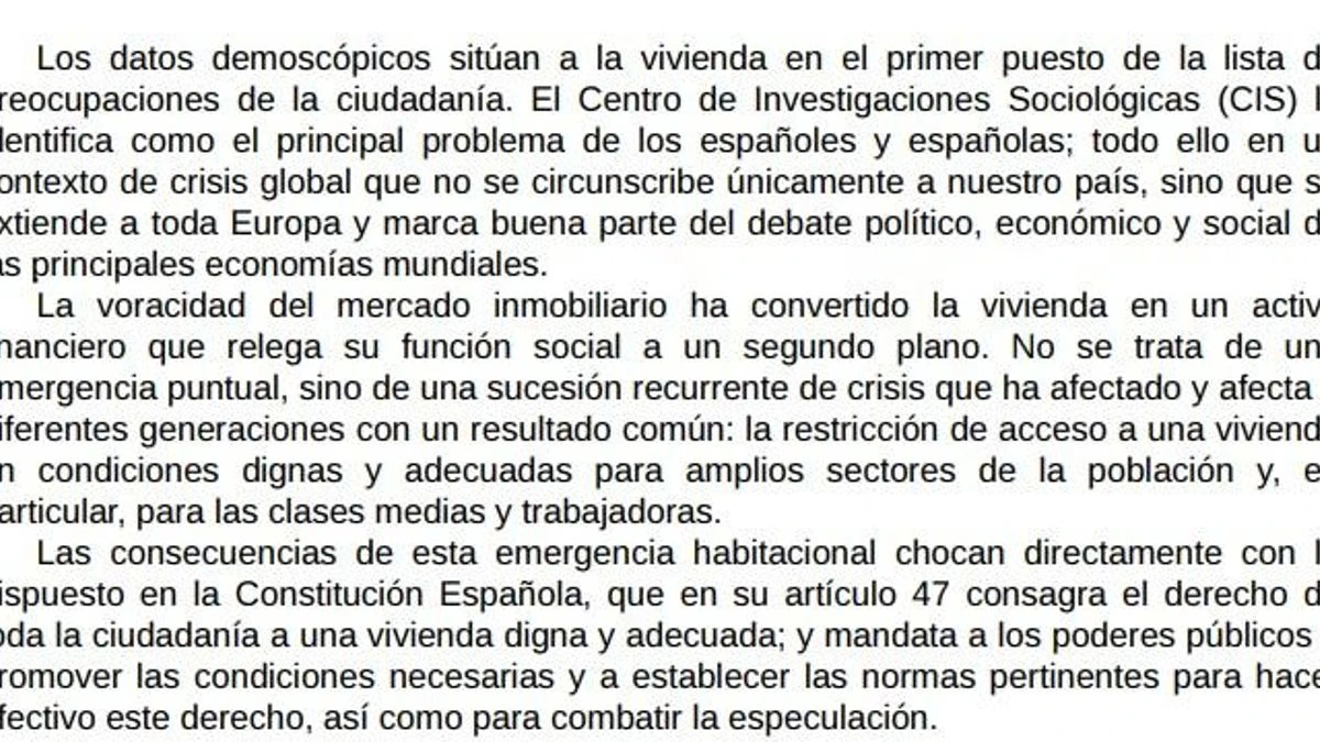 Consulta los nuevos decretos de vivienda publicados en el BOE