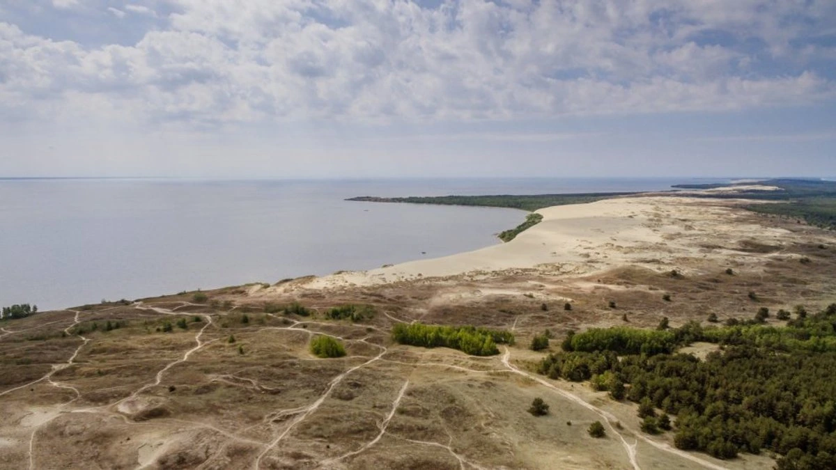 На Куршской косе мужчина пересек литовско-российскую границу, проигнорировав предупреждения