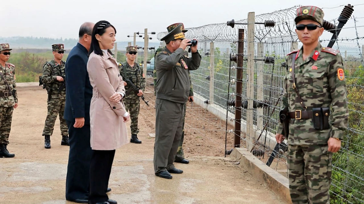 Nordkorea: Propaganda-Lautsprecher und fast eine Million Minen