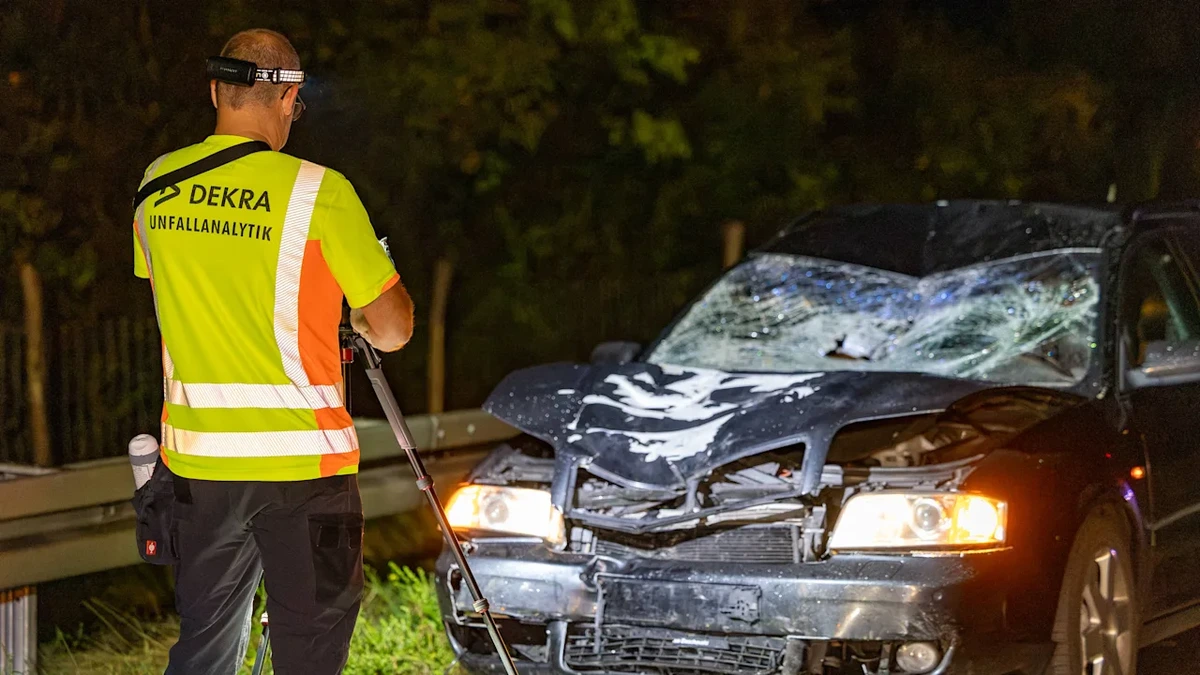 Radfahrerin stirbt bei Unfall auf A66 – 14 Fahrzeuge beteiligt