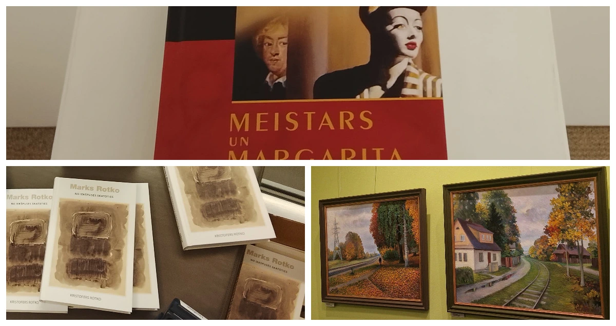 Андрей Шаврей. Презентация книги сына Марка Ротко, литовский и белорусский акценты в латвийском искусстве